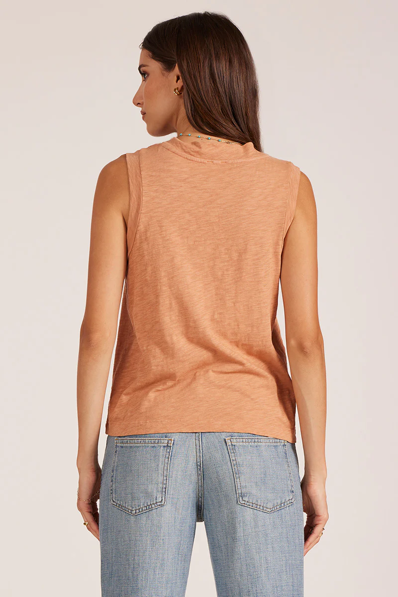BANDED VNECK TANK - Image 2