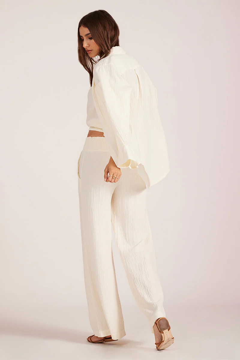 BUTTON FRONT LONG SLEEVE TOP - Image 2