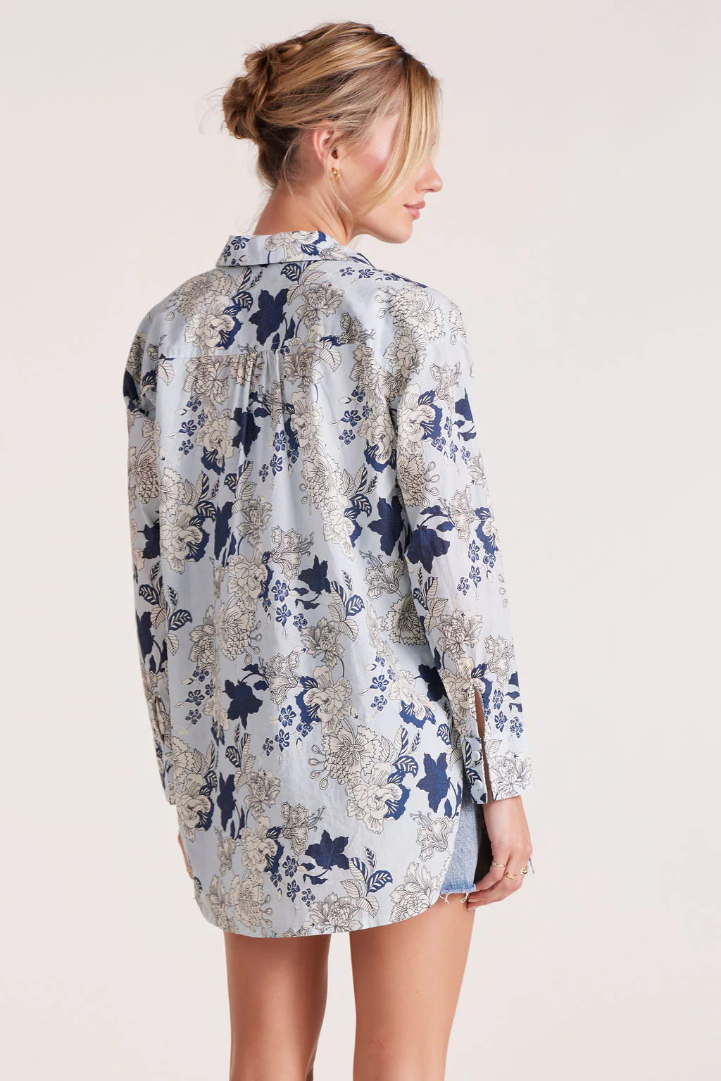 OVERSIZED BUTTON FRONT TUNIC - Image 5