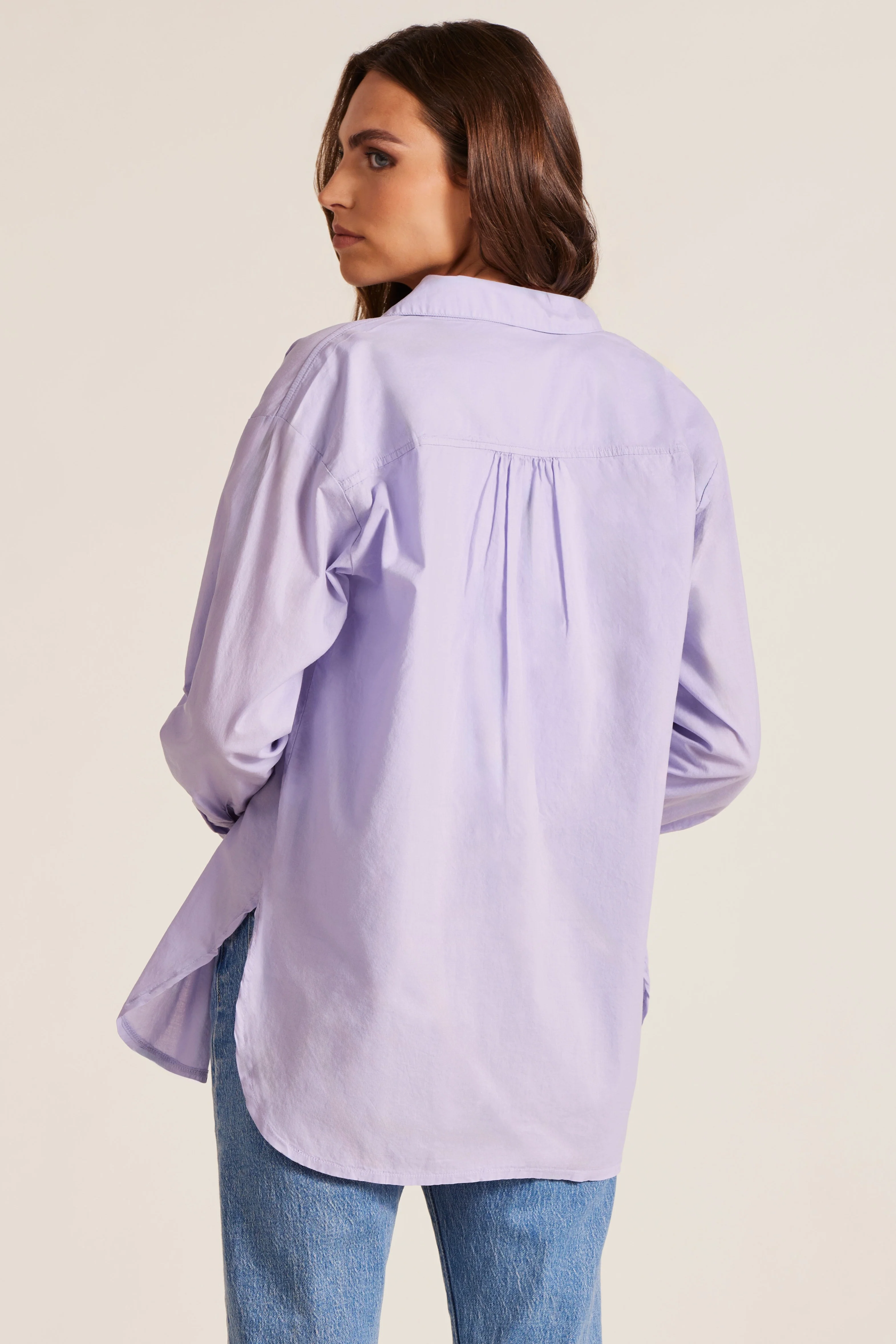 OVERSIZED BUTTON FRONT TUNIC - Image 4