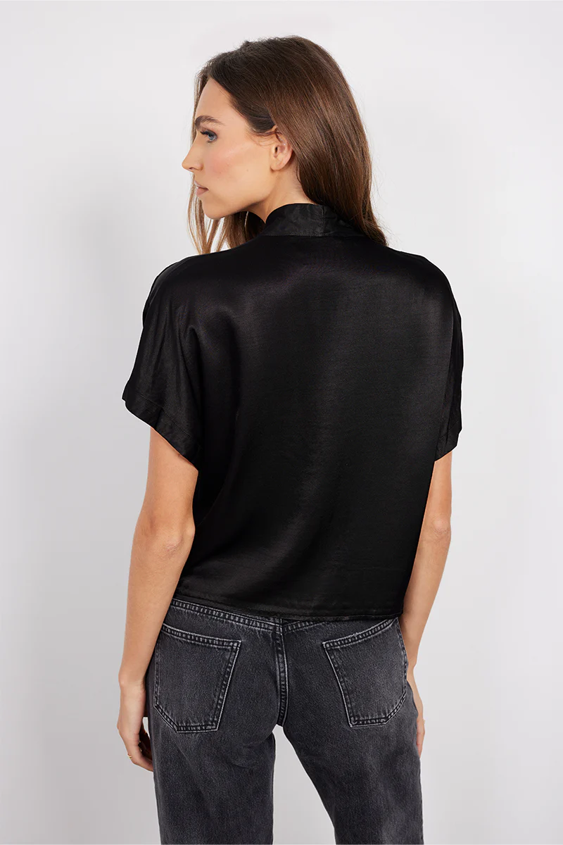 SILKY TIE TOP - Image 3