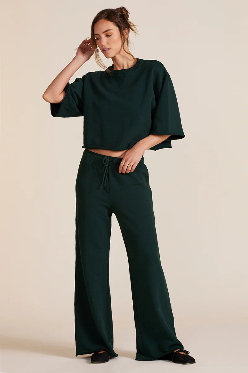 DROP SHOULDER CROP SHORT SLEEVE - Image 3