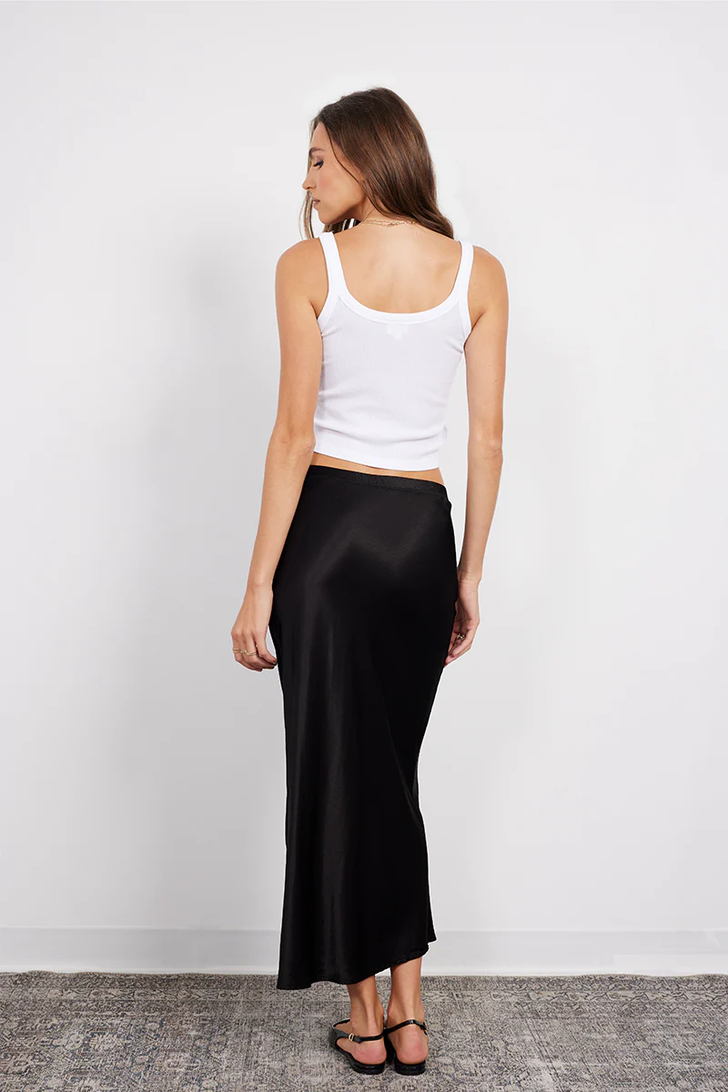 MIDI BIAS CUT SKIRT - Image 4