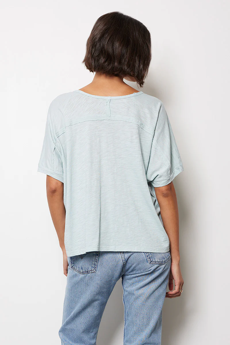 OVERSIZE V-NECK BOXY TEE - Image 2