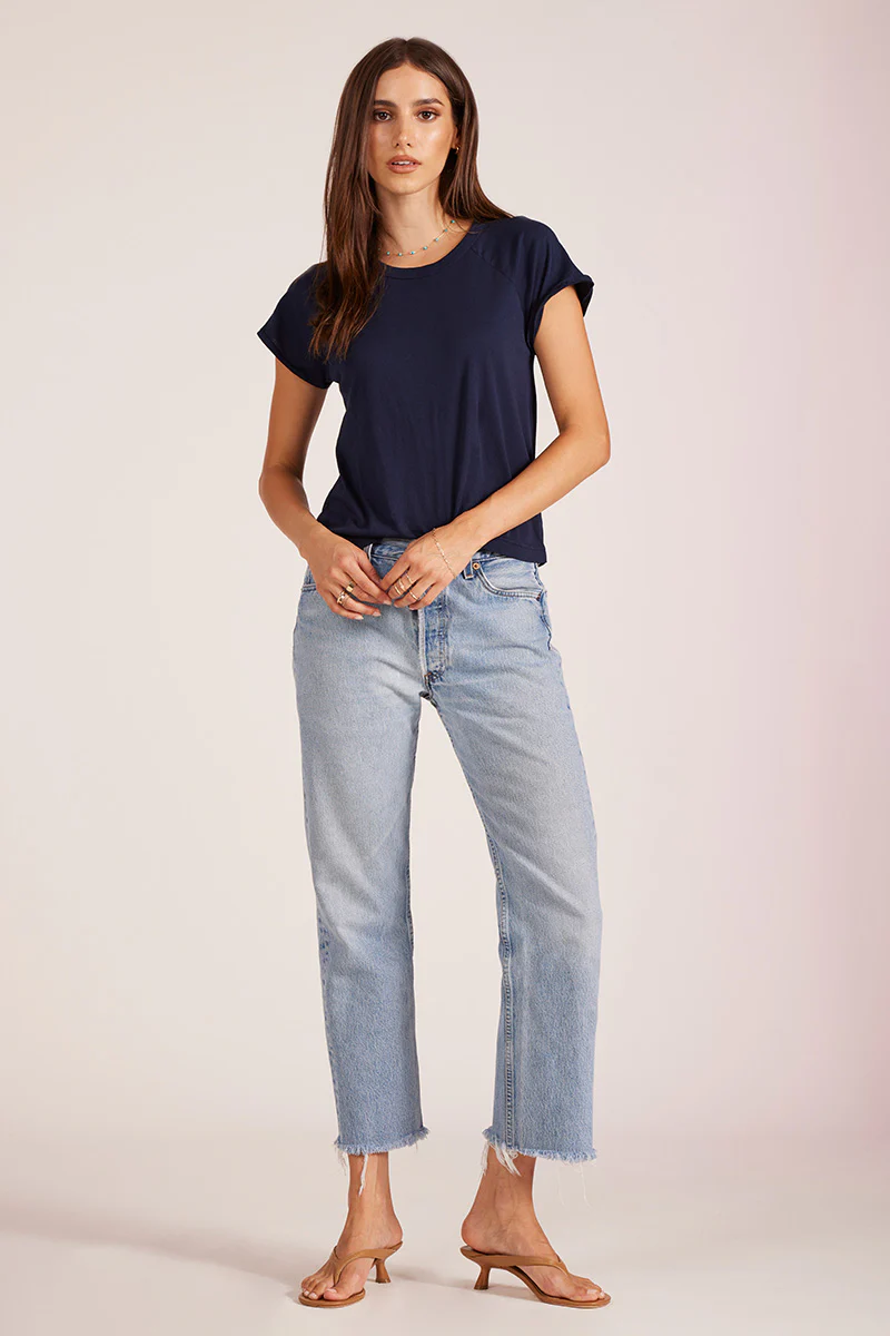 RAGLAN CAP SLEEVE TEE - Image 2
