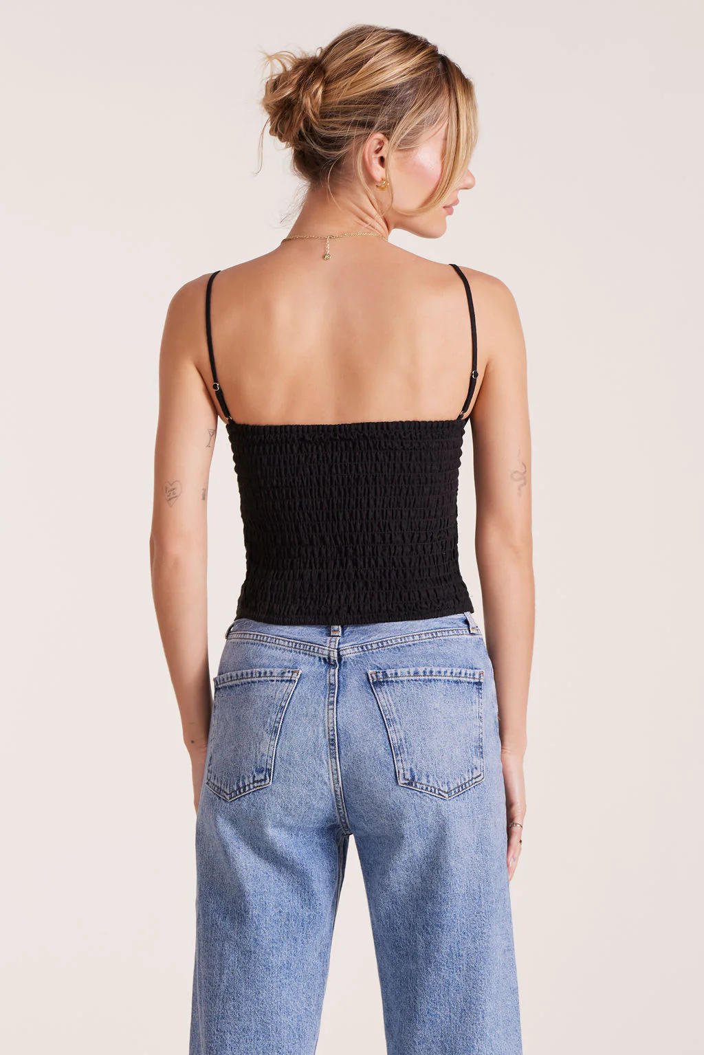 ROSE LINEN TUBE TOP - Image 4