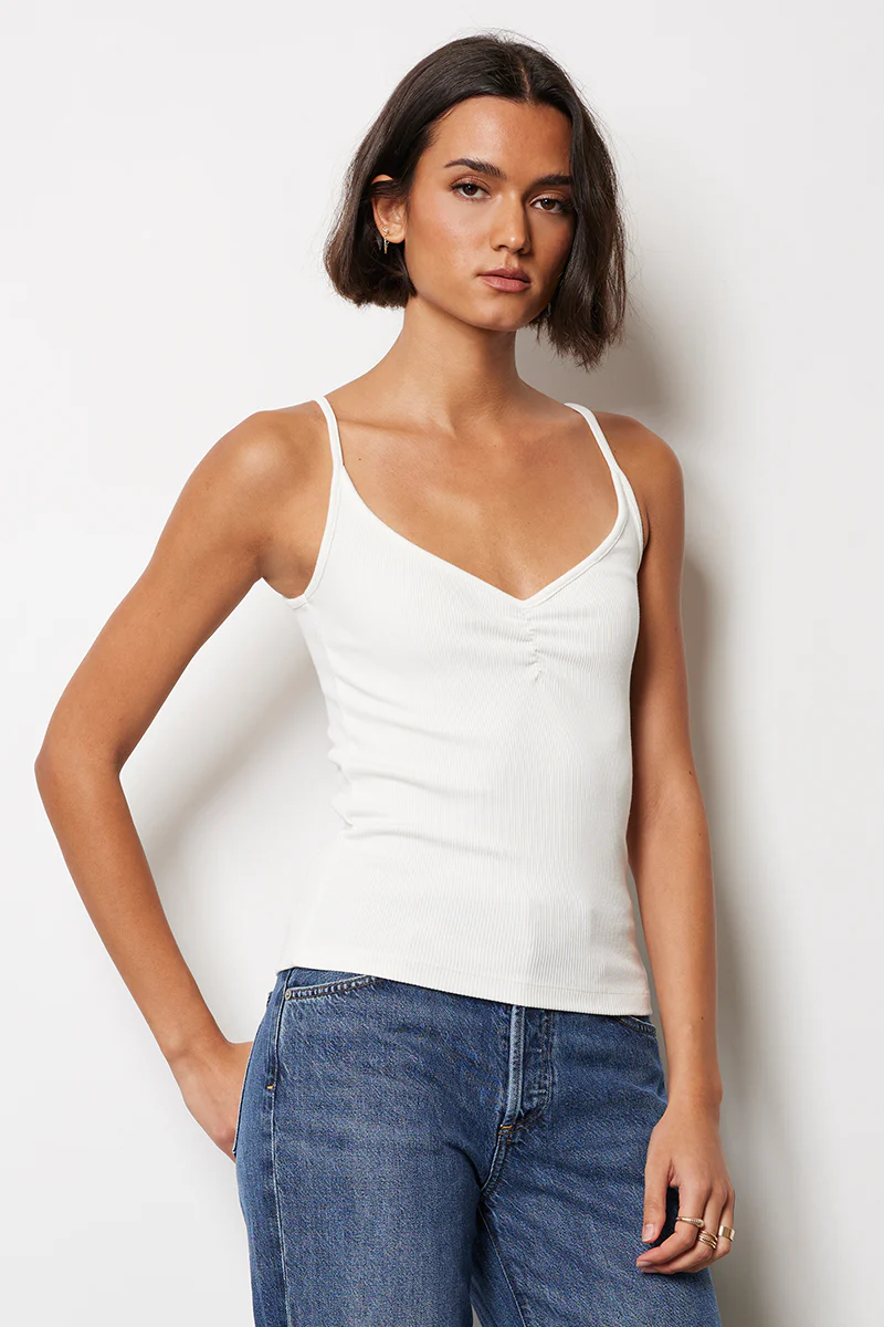 SHIRRED FRONT CAMI - Image 3