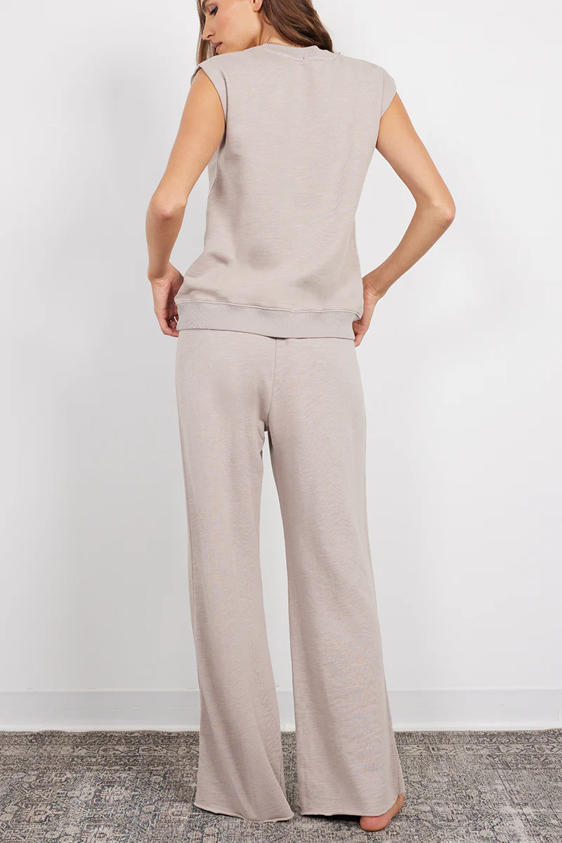 WIDE LEG DRAWSTRING PANT - Image 4