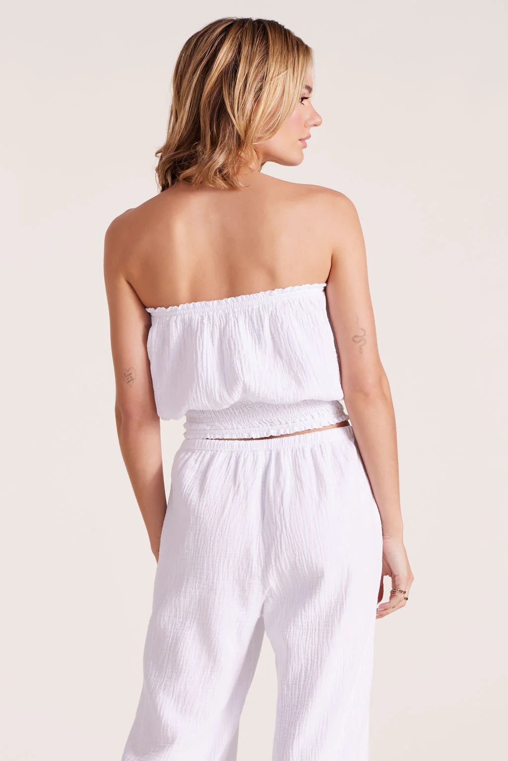 SMOCKED TUBE TOP - Image 3