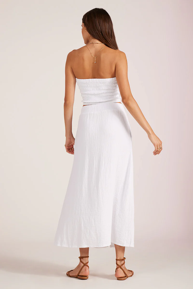 SPLIT FRONT MAXI SKIRT - Image 3