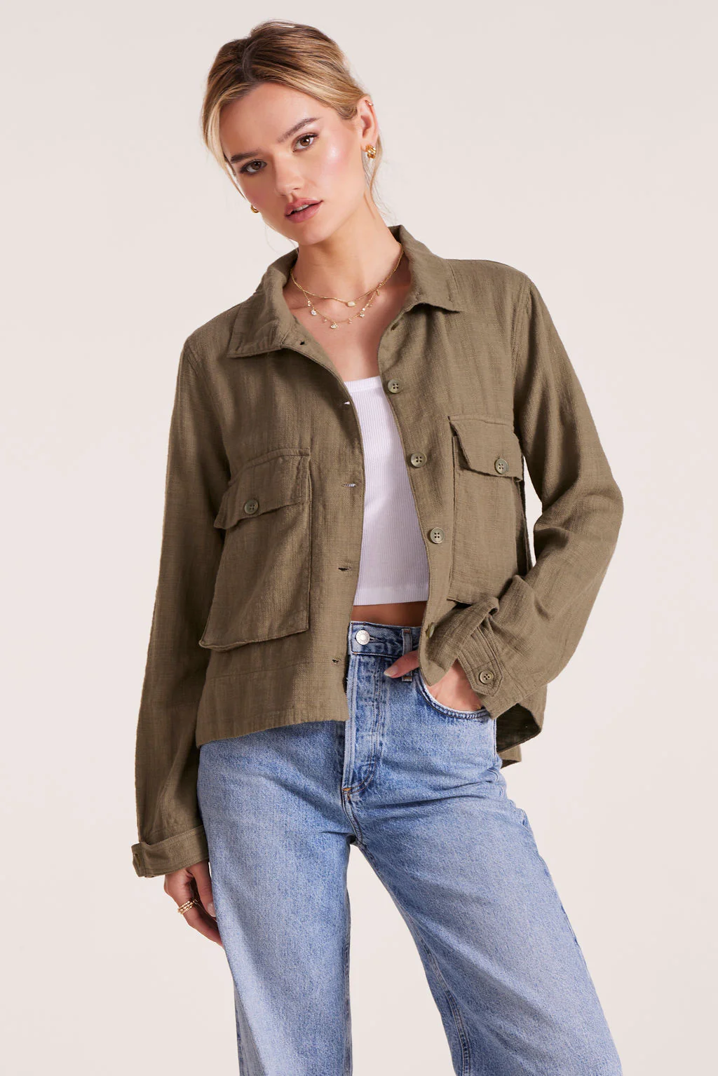 SWING JACKET WITH POCKETS - Image 2