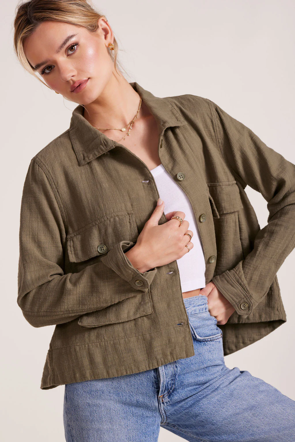 SWING JACKET WITH POCKETS - Image 5