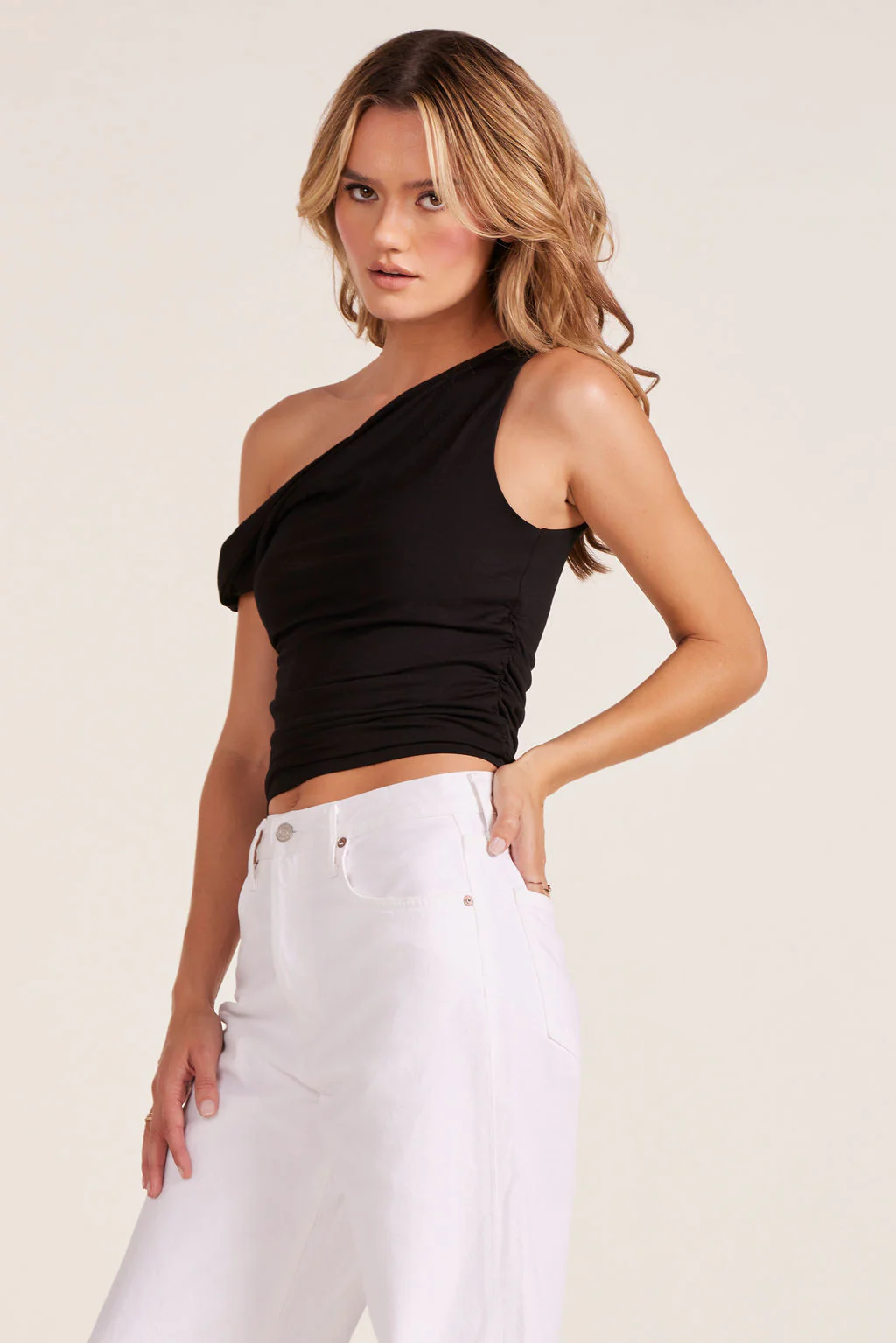 TWIST OFF THE SHOULDER TOP - Image 3