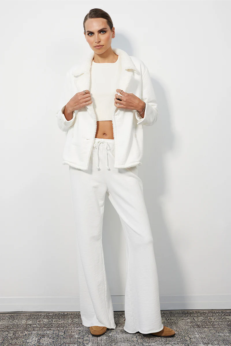 WIDE LEG DRAWSTRING PANT - Image 3